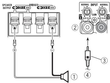 PIONEER PRS-D800 - OdHokaHaJIbHbI BbIXoD (MOHO) PpN pOdkLIOUeHEN rPOMKOrOBOpNTeJRA (peXIM MocTOBOr BO KLIIOUeHEN) - 1