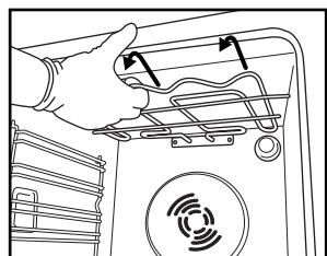 WHIRLPOOL FXTP6 - DEPLACEMENT DE LA RESISTANCE CHAUFFANTE SUPERIEURE (UNIQUEMENT SUR CERTAINS MODELES) - 2