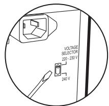 PIONEER SC-LX801 - Conexión del cable de alimentación - 1