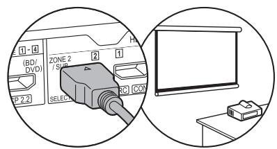 PIONEER SCLX501, SC-LX501 - if you have: Non-ARC TV - 1