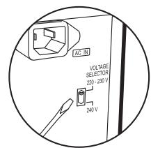 PIONEER SCLX501, SC-LX501 - Power Cord Hookup - 1