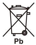 PIONEER SE-DRF41M - Informasjon til brukere om innsamling og avfallshandtering av gammelt elektrisk og elektronisk utstyr og brukte batterier. - 3