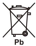 PIONEER SE-DRF41M - Información para los usuario en la recogida y tratamiento de los equipos al final de su vida y de las pilas y baterías usadas. - 3