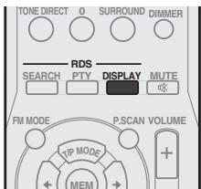 PIONEER SX-20-K - Affichage d'informations RDS - 1