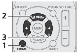 PIONEER SX-20-K - Écoute de la radio - 1