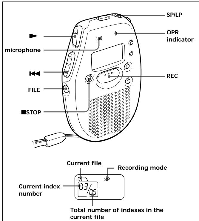 SONY ICD-50 - Recording Notes - 1