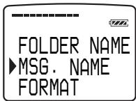 SONY ICD-MS1 - Labeling messages - 1