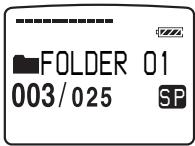 SONY ICD-MS1 - Playing Back a Message at a Desired Time with an Alarm - 2
