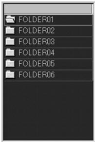 SONY ICD-MS1 - Folder list box - 1