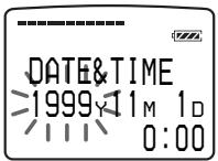 SONY ICD-MS1 - Step 2: Setting the Clock - 3