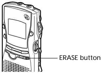 SONY ICD-MS1 - Erasing messages one by one - 1