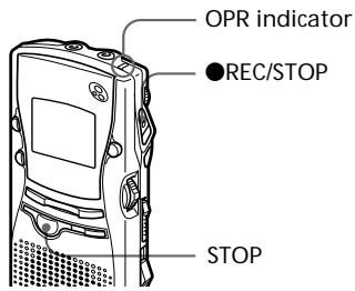SONY ICD-MS1 - Adding a Recording - 1