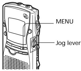 SONY ICD-MS1 - Formatting a "Memory Stick" - 1