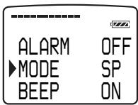 SONY ICD-MS1 - Selecting the Recording Mode (MODE) - 1