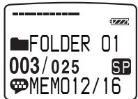 SONY ICD-MS1 - ⑤ Message name - 1