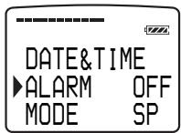 SONY ICD-MS1 - Playing Back a Message at a Desired Time with an Alarm - 3