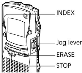 SONY ICD-MS1 - Dividing a Message into Two / Combining Messages — Index Function - 1
