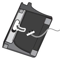 PIONEER X-CM31-N - Anschlieben des iPod/iPhone/iPad unter Verwendung des mitgelieferten Ständers - 1