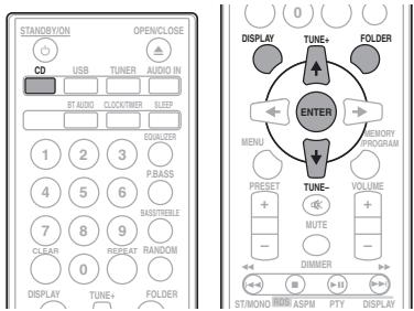 PIONEER X-HM51 - De map kiezen die moet worden afgespeeld - 1