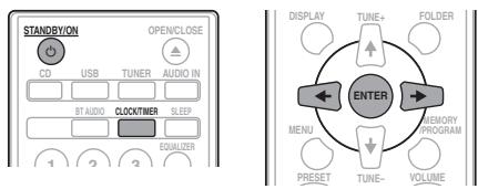 PIONEER X-HM51 - Instellen van de klok - 1