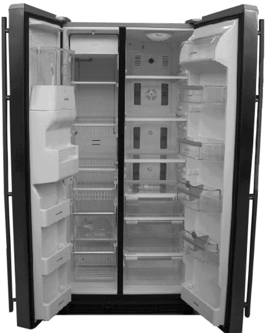 WHIRLPOOL LAVE-VAISSELLE 1 POSE LIBRE SUPREME CLEAN WRFE2816 - SYSTEME DE CIRCULATION DE L'AIR DANS LE COMPARTIMENT RÉFRIGÉRATEUR - 1