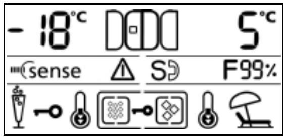 WHIRLPOOL LAVE-VAISSELLE 1 POSE LIBRE SUPREME CLEAN WRFE2816 - Icones des fonctions et réglages - 1