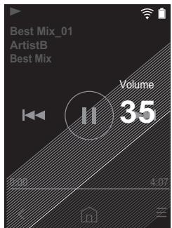 PIONEER XDP-30R - Adjusting the volume - 1