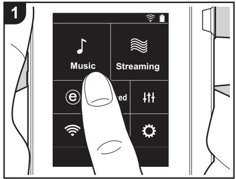 PIONEER XDP-30R - 「Music」で音楽を聽く - 1