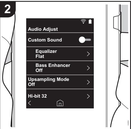 PIONEER XDP-30R - Ajuste audio - 2