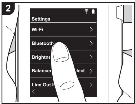 PIONEER XDP-30R - Connecting BLUETOOTH® - 2