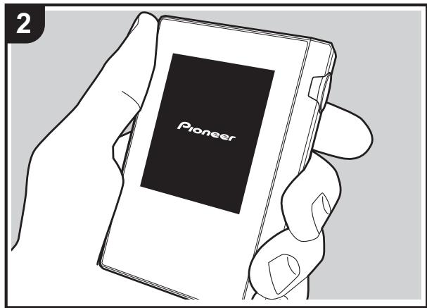PIONEER XDP-30R - Einschalten und erstige Einstellungen - 2