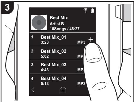 PIONEER XDP-30R - Erstellen von Playlists - 3