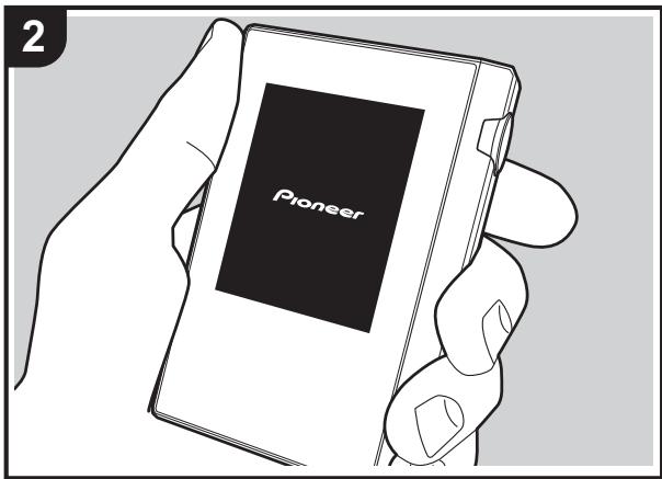 PIONEER XDP-30R - 開啟電源和初始設定 - 2