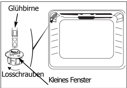 DE DIETRICH DOP 450 - Den Backofen vor jedem Eingriff an der Glühbirne von der Stromversorgung trennen, um jegliches Risiko eines Stromschlags auszuschliessen, und eventuell den Backofen abkühlen setzen. - 1