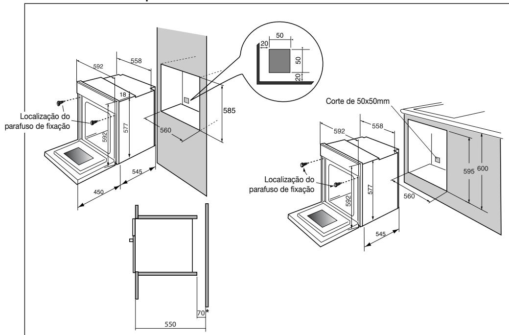 DE DIETRICH DOP 450 - Substituição do cabo de alimentação - 2