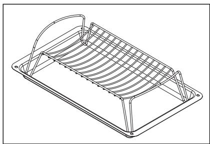 DE DIETRICH DOP 450 - Backblech mit Anti-Haft-Beschichtung (wird auf das Gitter gestellt) - 1