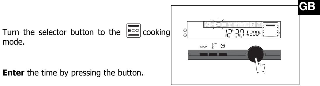 DE DIETRICH DOP 450 - How do you program for energy-saving cooking?* - 1