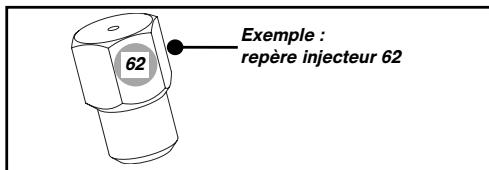 DE DIETRICH DTI 1127 X - Repérage des injecteurs - 1