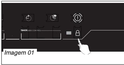 DE DIETRICH DTI 1127 X - - Para activar o CLEAN LOCK: - 1