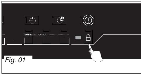 DE DIETRICH DTI 1127 X - - Para activar CLEAN LOCK: - 1