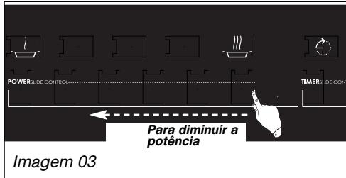 DE DIETRICH DTI 1127 X - Regulate a potência: - 3