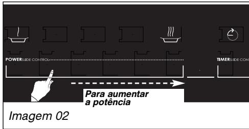 DE DIETRICH DTI 1127 X - Regulate a potência: - 2