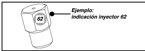 DE DIETRICH DTI 1127 X - - Señalización de los inyctores - 1
