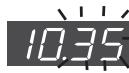 DE DIETRICH DVF1285X - Réglement de l'horloge (minutes) - 1