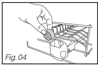 DE DIETRICH DVH1110J - Les poudres ou les liquides dans le tiroir du distributeur (fig 03) - 2
