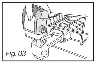 DE DIETRICH DVH1110J - Les poudres ou les liquides dans le tiroir du distributeur (fig 03) - 1