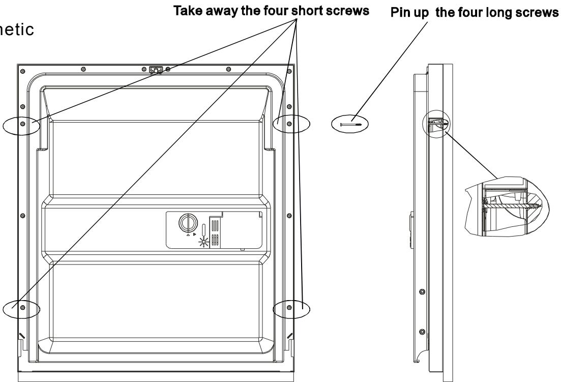 DE DIETRICH DVH1342J - - Aesthetic panel's dimensions and installation - 3