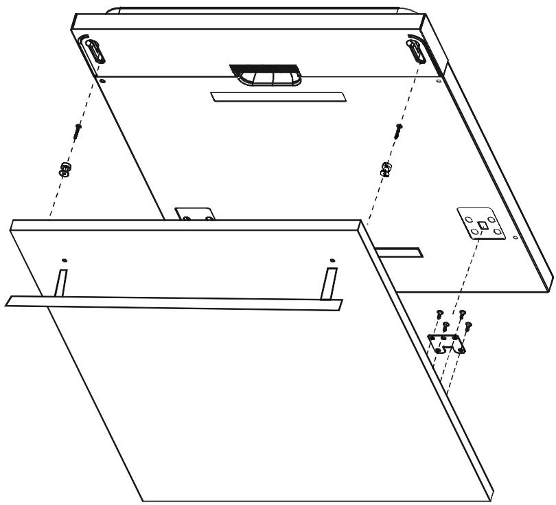 DE DIETRICH DVH1342J - - Aesthetic panel's dimensions and installation - 2