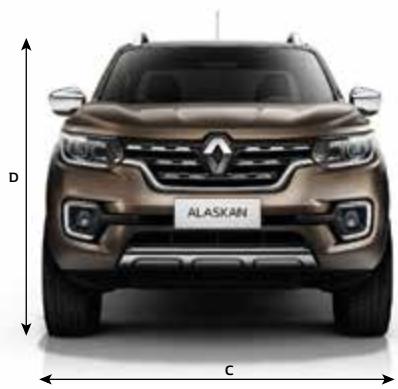 RENAULT ALASKAN - Dimensiones - 2