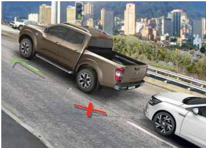 RENAULT ALASKAN - Asistencia de estacionamento en reversa - 1